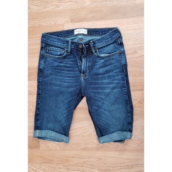 abercrombie kids Other - Abercrombie Kids blue distress jean shorts 13/14